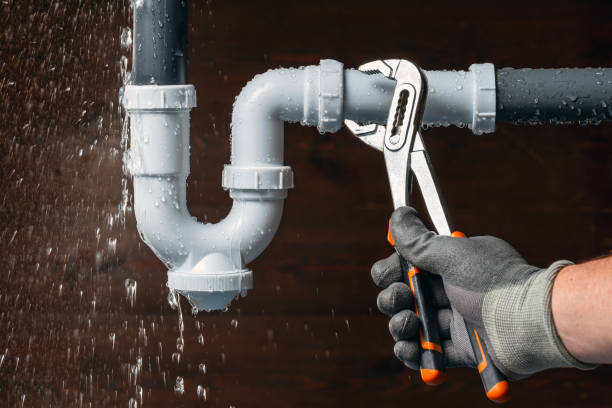 Professional Sewer Line Repair technician working in Bellevue, OH
